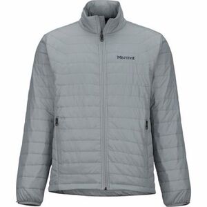Marmot Men's Calen Insulated Jacket Lightweight Puffer Gray Long Sleeve Zip XL